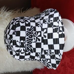 Zoo York Black & White Checkered Unisex Bucket Hat